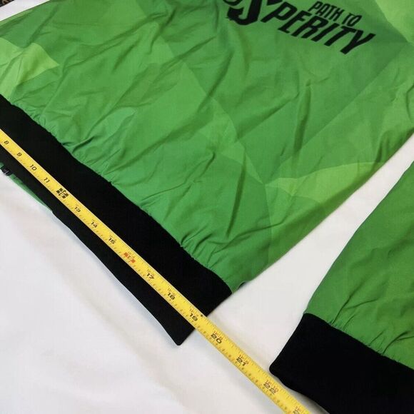 Prosperity Sz M WEALTH CREATOR Pro$Perity Casual Bomber Full Zip Jacket OOAK - Picture 15 of 16